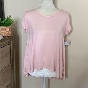 nwt // free people it’s yours high low tee